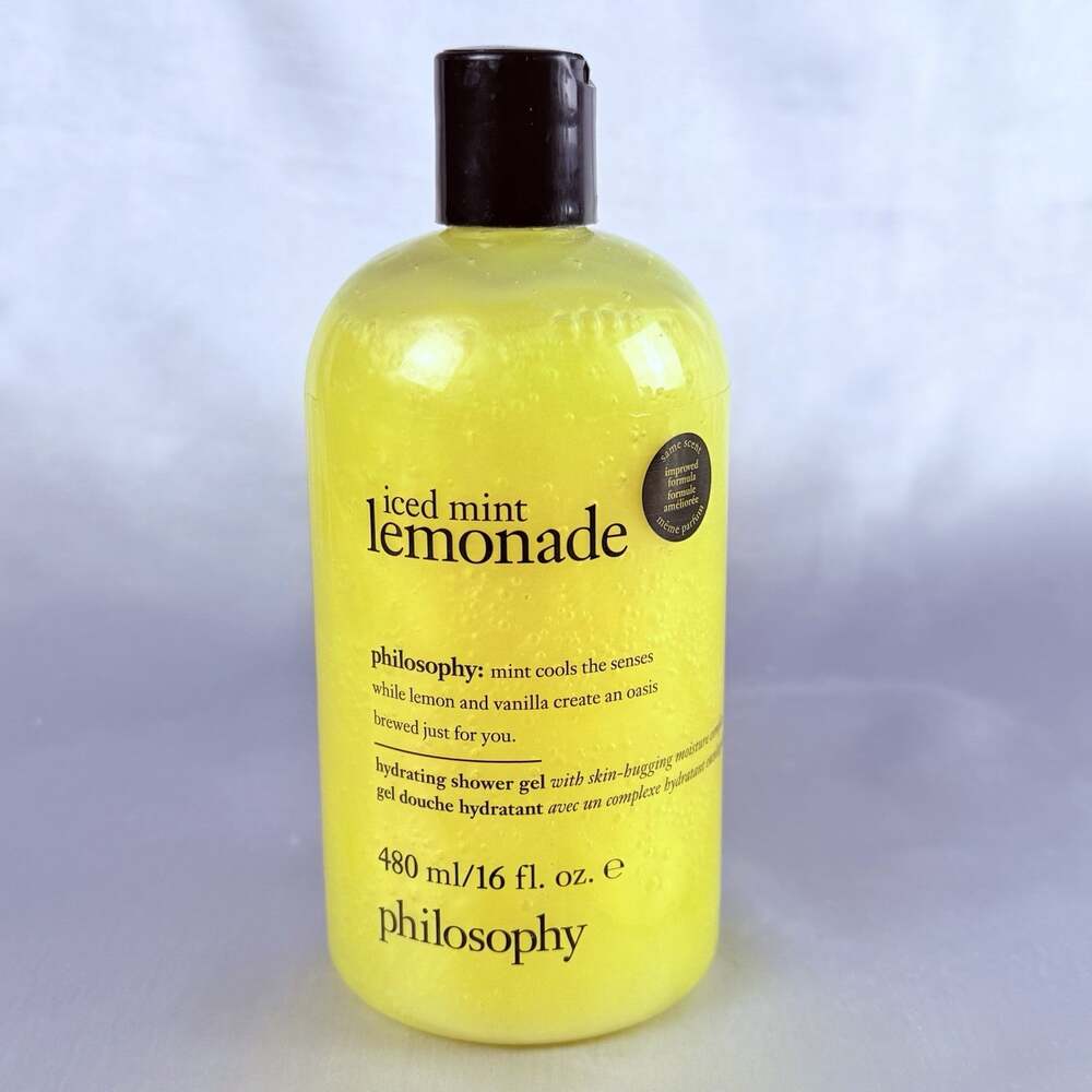 Philosophy Iced Mint Lemonade Shower Gel 16 fl oz Bubble Bath Shampoo